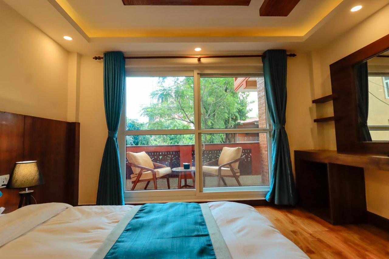 Kathmandu Aagantuk Hotel Exterior foto