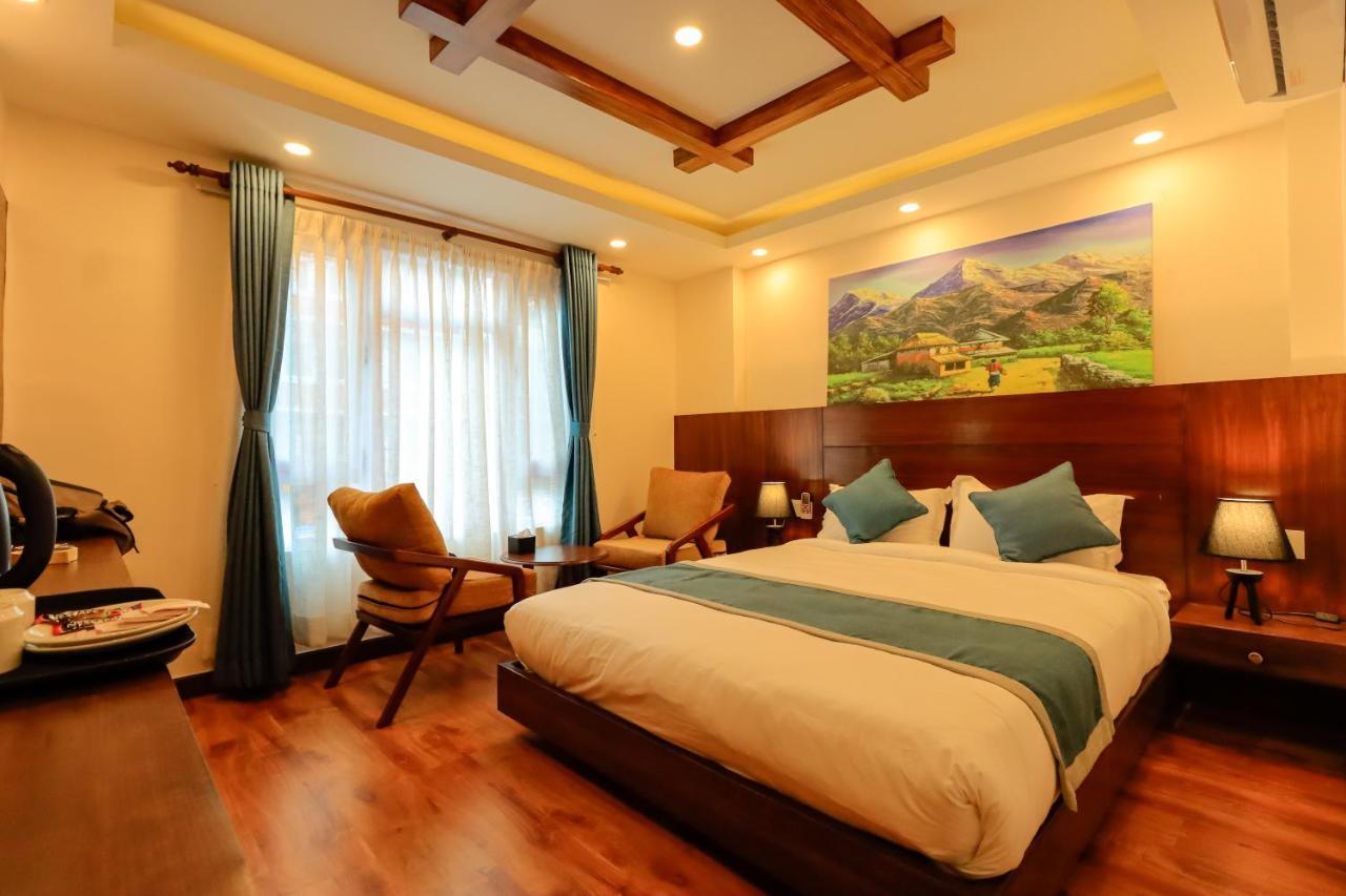 Kathmandu Aagantuk Hotel Exterior foto