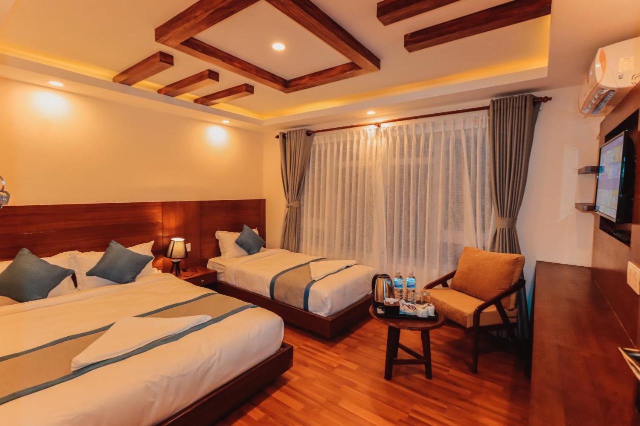 Kathmandu Aagantuk Hotel Exterior foto